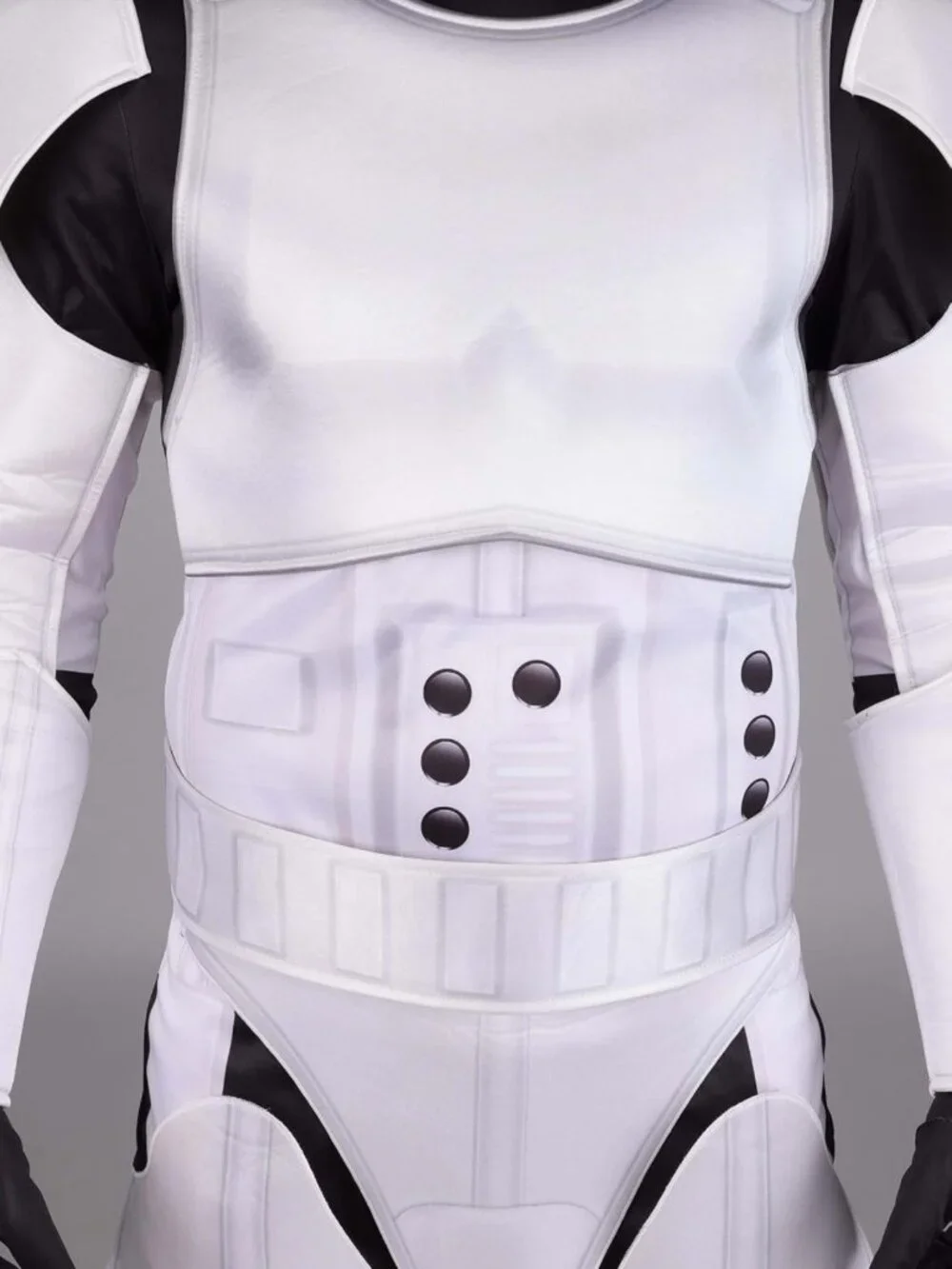 Deluxe Adult Stormtrooper Costume - Jumpsuit, Mask, Gloves & Hood for Halloween